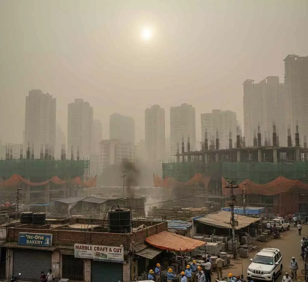 Air pollution rises in Mumbai, BMC takes strict action Air pollution rises in Mumbai, BMC takes strict action