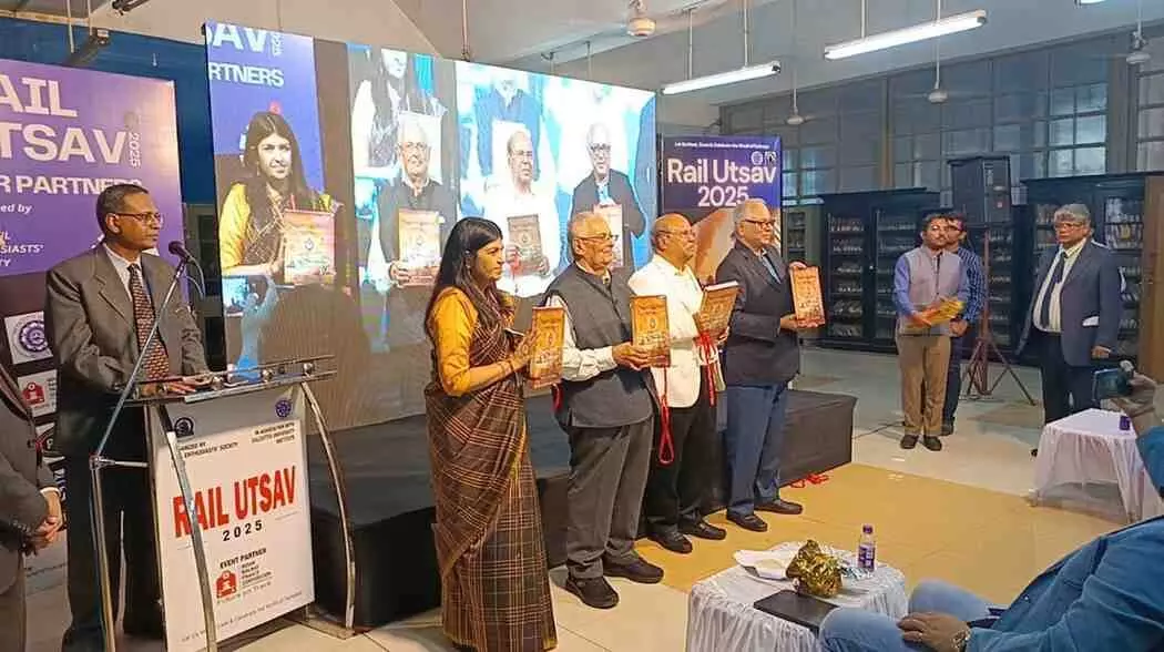 Two important books on Indian Railways released Two important books on Indian Railways released