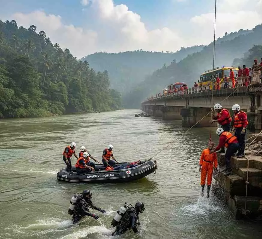 Konkan Railway and NDRF successfully conducted Disaster Management