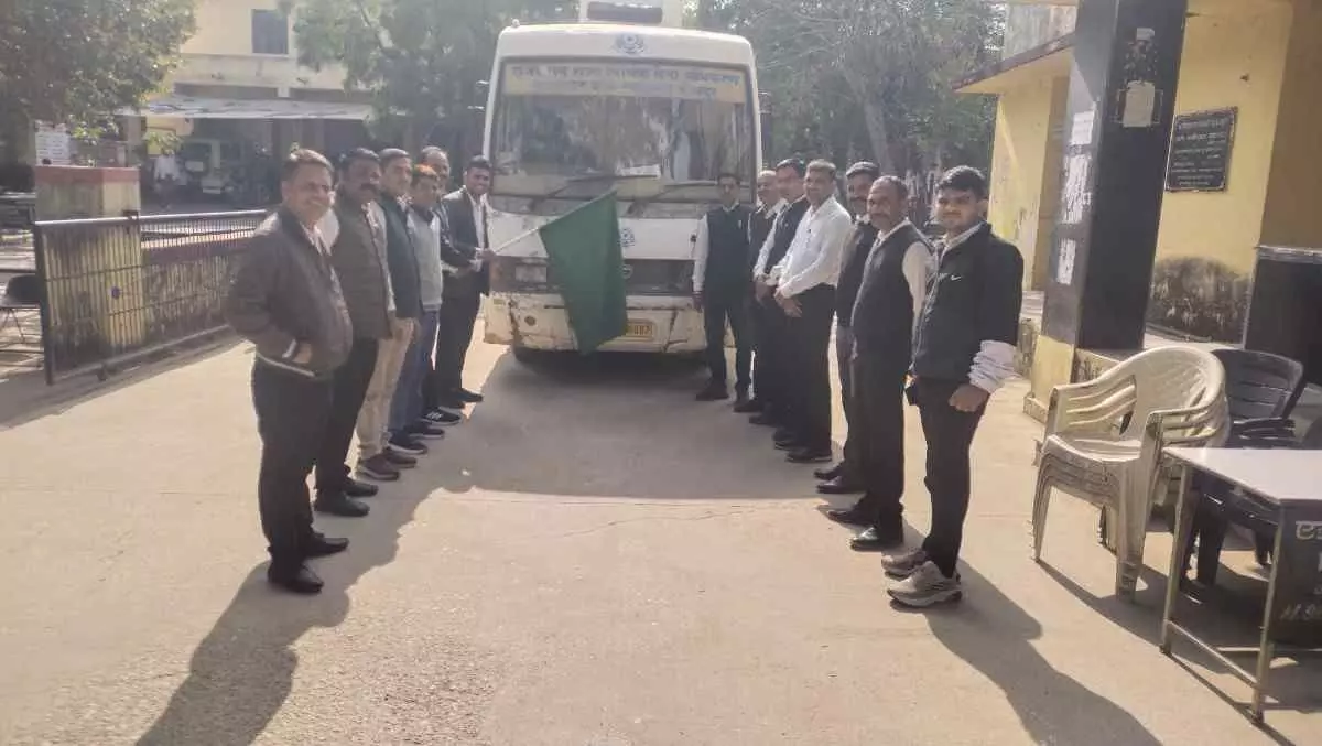 Legal awareness vehicle launched in Amet, Legal awareness vehicle launched in Amet,