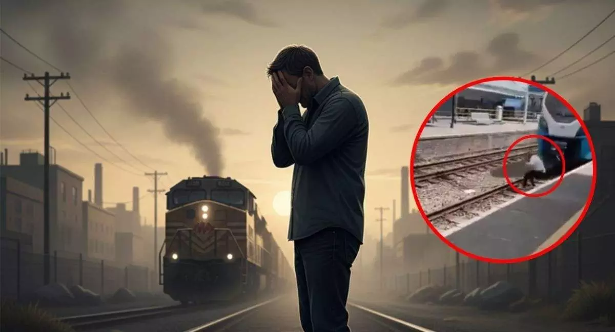 Father jumps in front of train after DNA report comes in