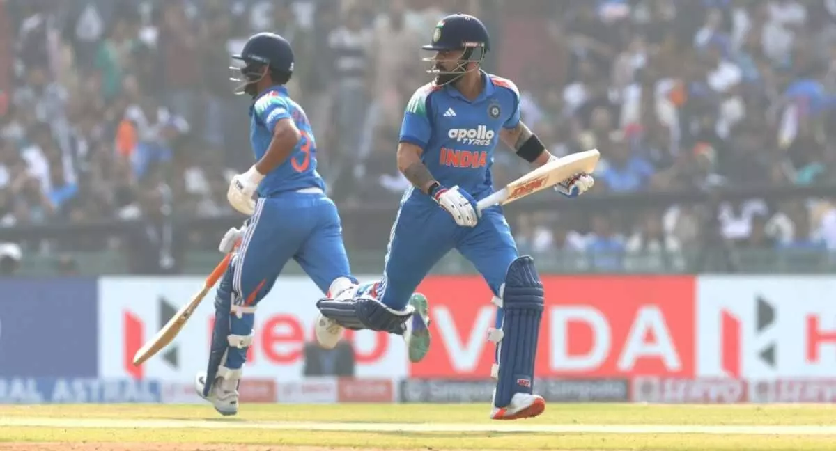 Ruturaj Gaikwads maiden ODI century proved to be a lifeline for India, putting pressure on South Africa with a 195-run partnership with Kohli.