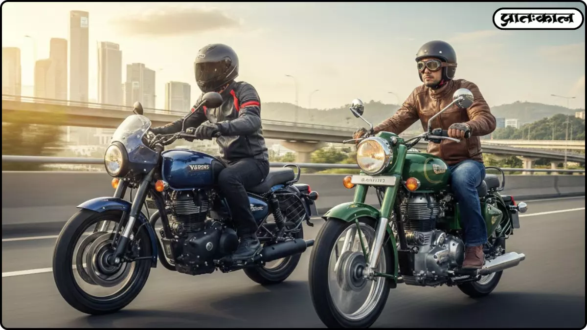 Yezdi Roadster vs Bullet 350 Yezdi Roadster vs Bullet 350