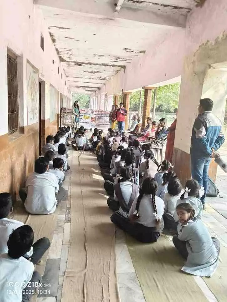 Rawatiya School organizes awareness campaign against child marriage