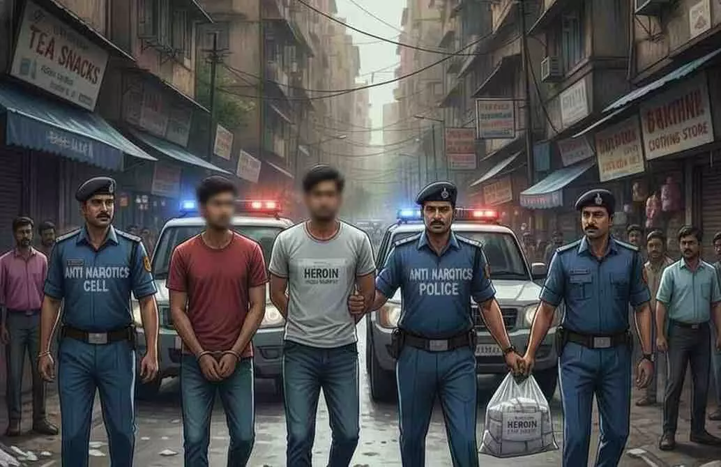 Mumbai: Crime Branch arrests high-quality heroin suppliers in Borivali, Mumbai: Crime Branch arrests high-quality heroin suppliers in Borivali,