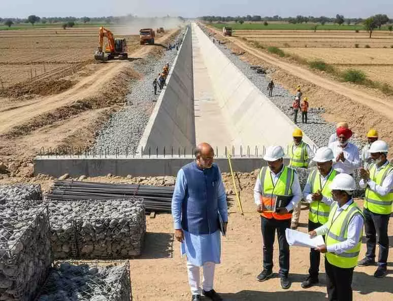 Water Resources Minister Suresh Singh Rawat inspected