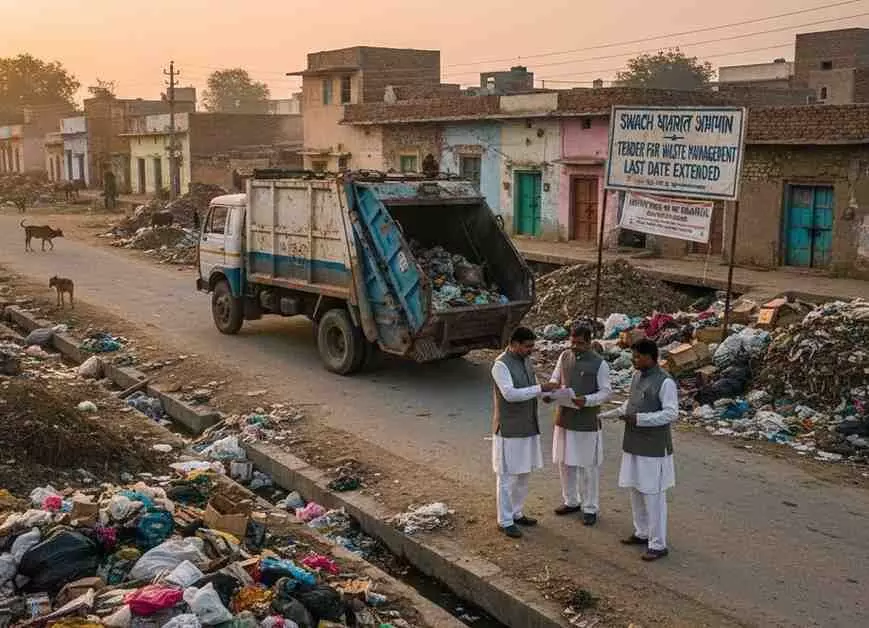 Major irregularities in tenders for sanitation work in Nohar, Major irregularities in tenders for sanitation work in Nohar,