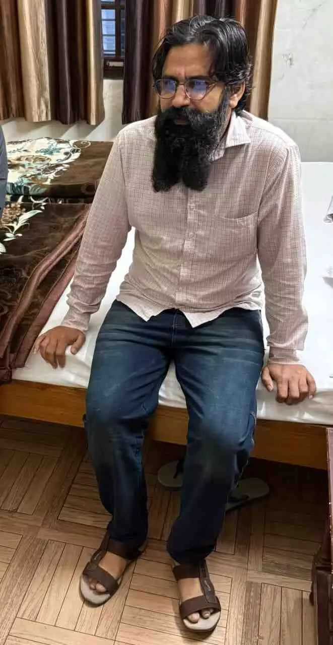 Nohar businessman Dinesh Soni returned safely from Haridwar Nohar businessman Dinesh Soni returned safely from Haridwar