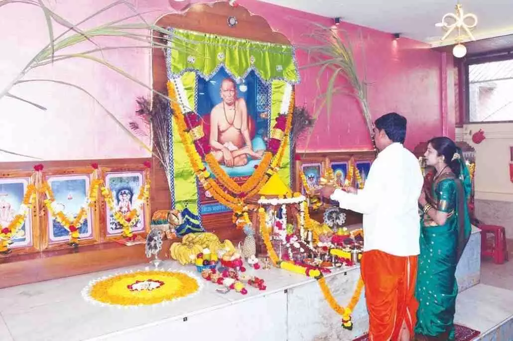 Nandurbar: Devotional programs organized on Datta Jayanti at Shri Swami Samarth Seva Kendra Nandurbar: Devotional programs organized on Datta Jayanti at Shri Swami Samarth Seva Kendra