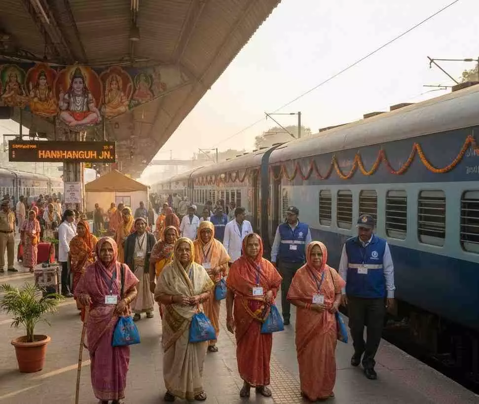 A special train will depart from Hanumangarh for Rameswaram- A special train will depart from Hanumangarh for Rameswaram-