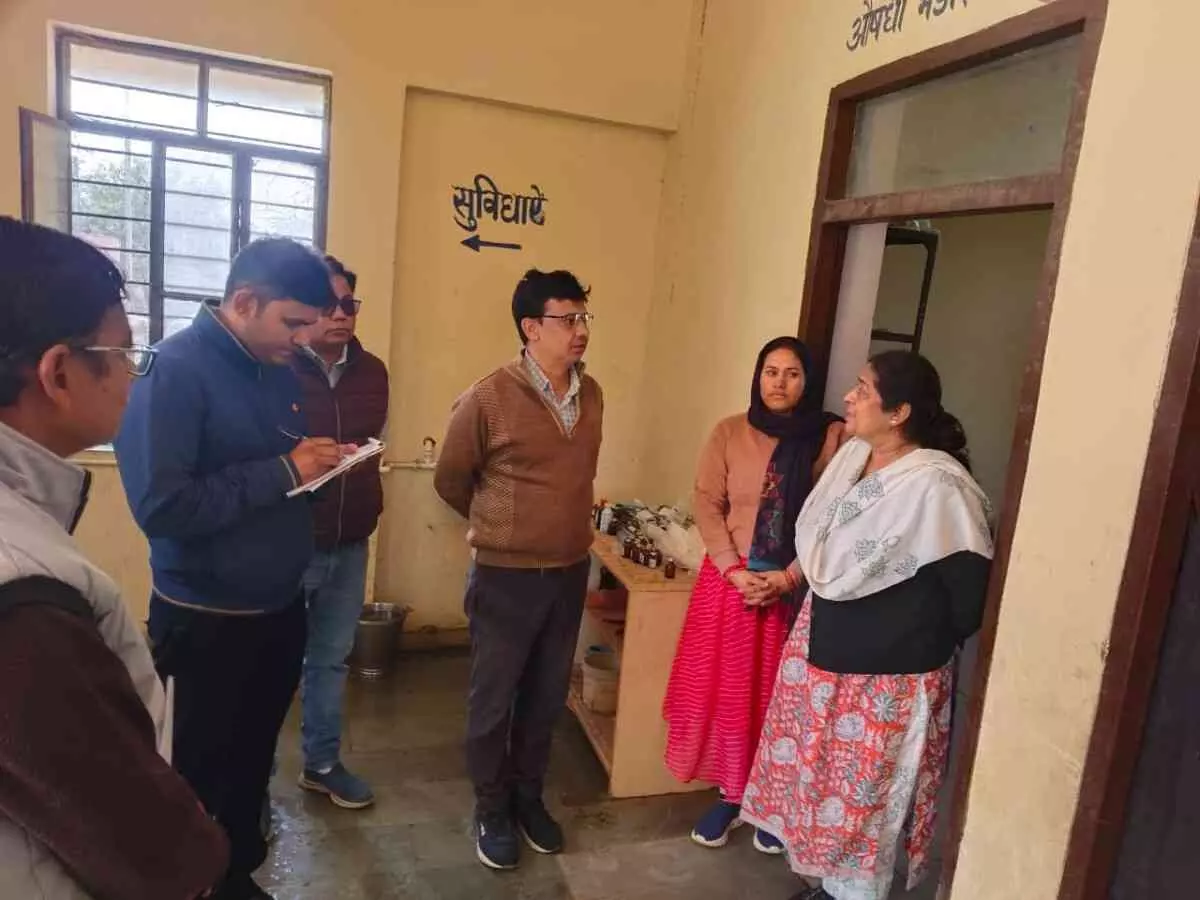 Divisional Commissioner Nalini Kathotiya conducted intensive inspection