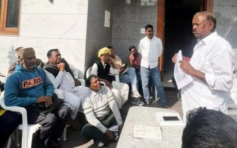 Tribal Minister Babulal Khararis regional tour: