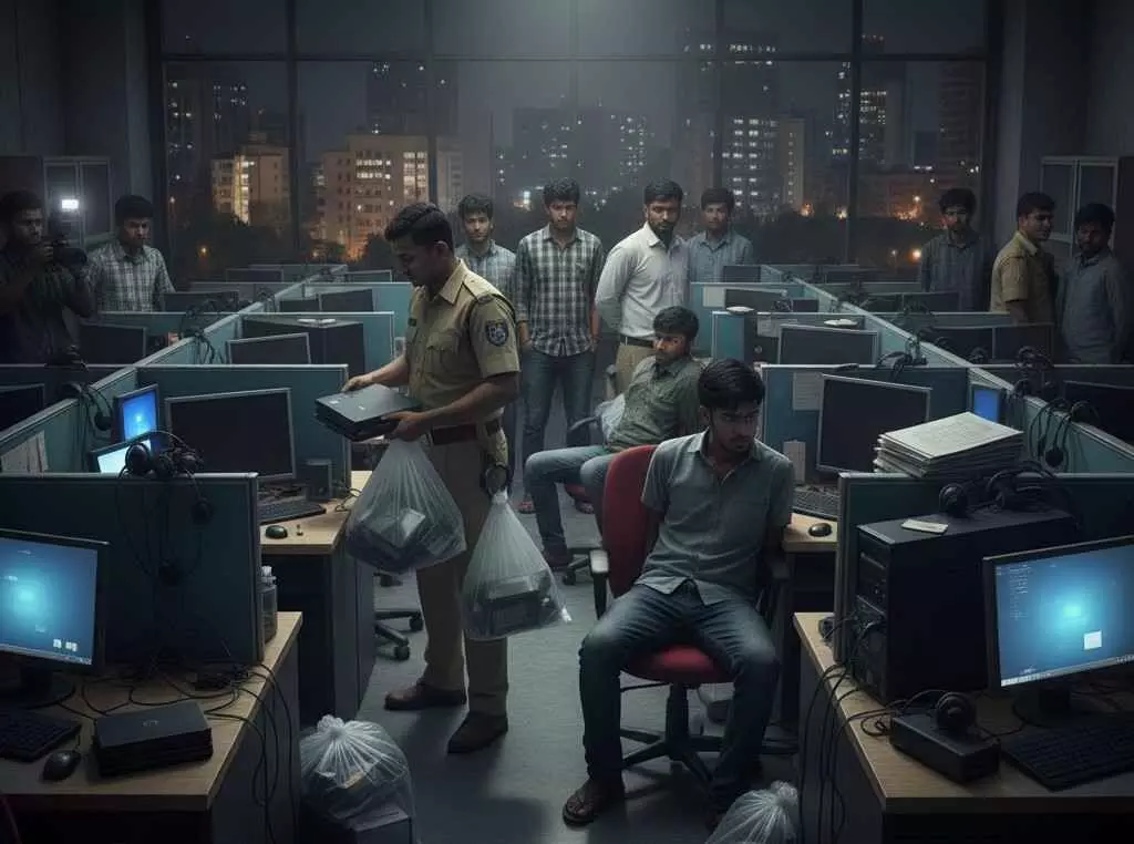 Fake Call Centre Busted: Fake Call Centre Busted: