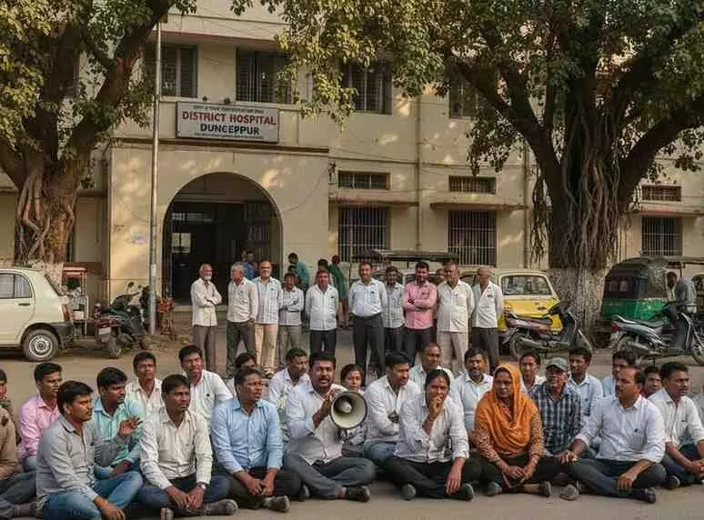 BAP staged a sit-in protest against the parking BAP staged a sit-in protest against the parking