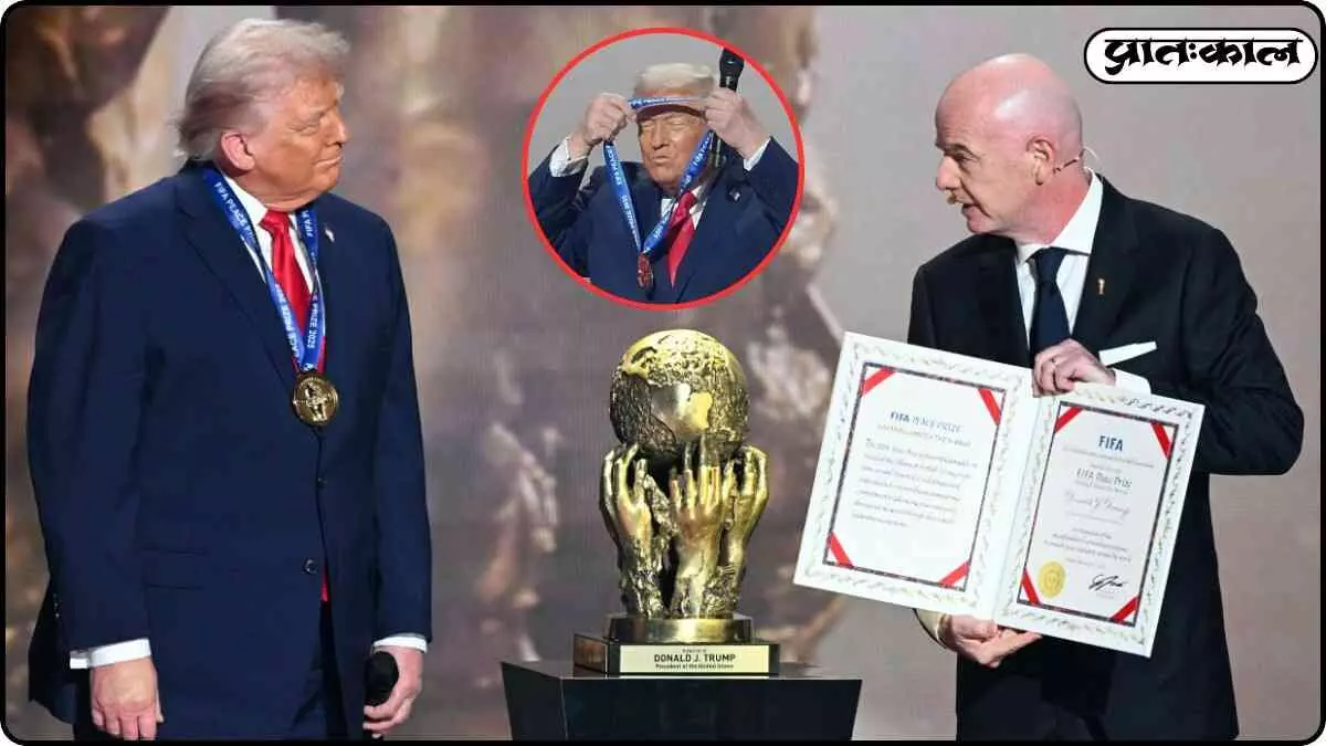 2026 FIFA World Cup draw: President Trump becomes first FIFA Peace Prize winner