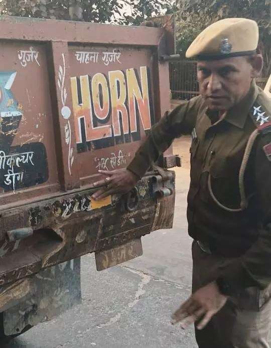 Deeg Polices special campaign at Agrasen Circle: