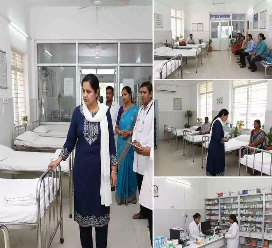 Deeg: Subdivisional officer conducted a surprise inspection