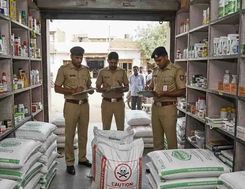 Irregularities in urea distribution: Sellers license suspended for 14 days in Dungarpur