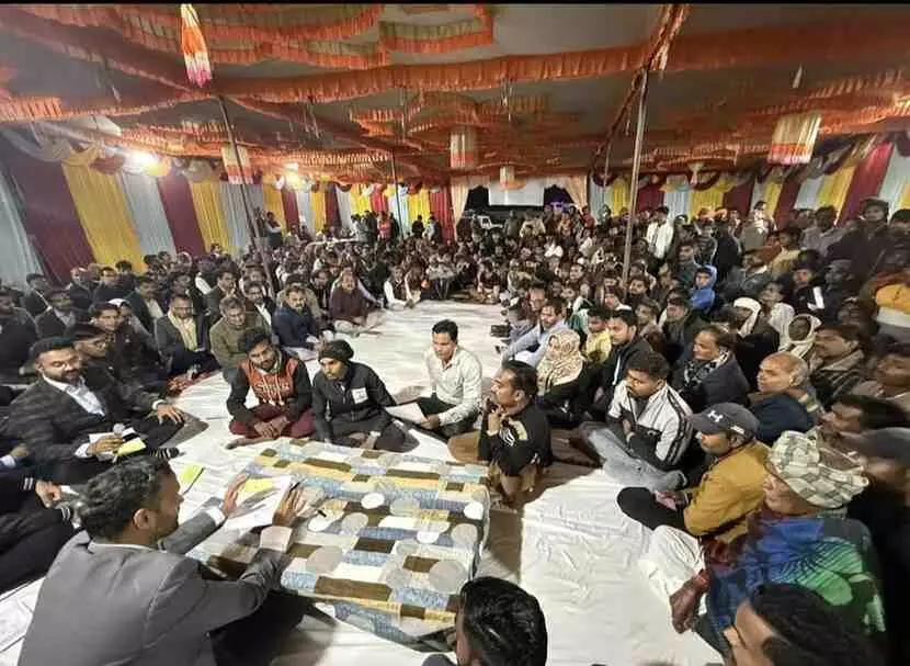 The district administration resolved the problems of the villagers on the spot The district administration resolved the problems of the villagers on the spot