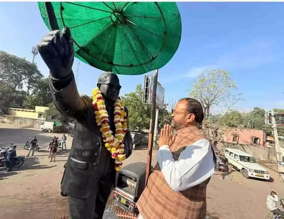 Dr. Bhimrao Ambedkars Mahaparinirvan Day in Sirohi,