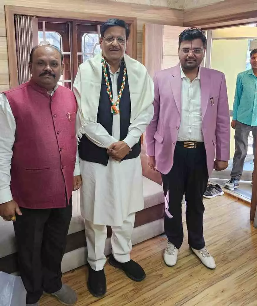 Former National President of Congress Seva Dal Mahendra Joshi Former National President of Congress Seva Dal Mahendra Joshi
