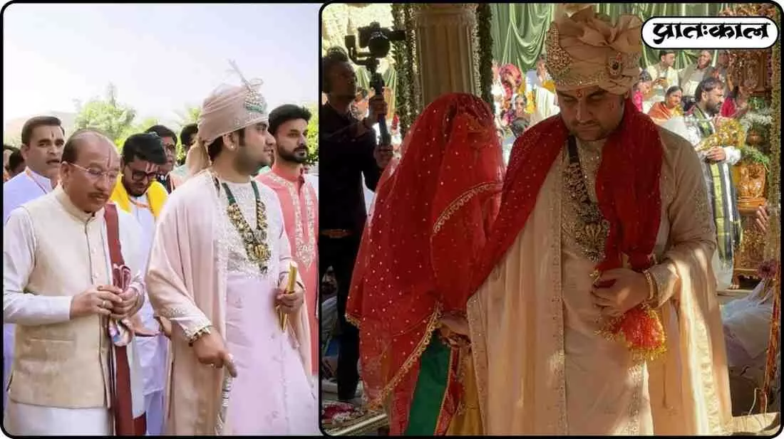 Storyteller Indreshs grand wedding took place amidst chanting of mantras by 100 priests; find out who his wife is.