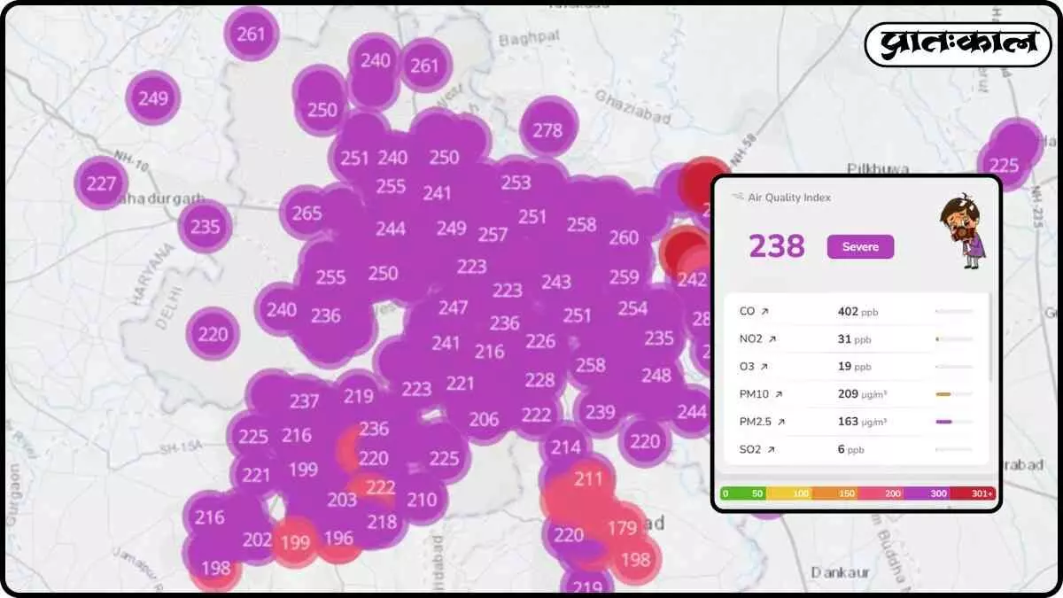 GRAP Stage II implemented in Delhi; air quality remains severe, warning issued to citizens GRAP Stage II implemented in Delhi; air quality remains severe, warning issued to citizens