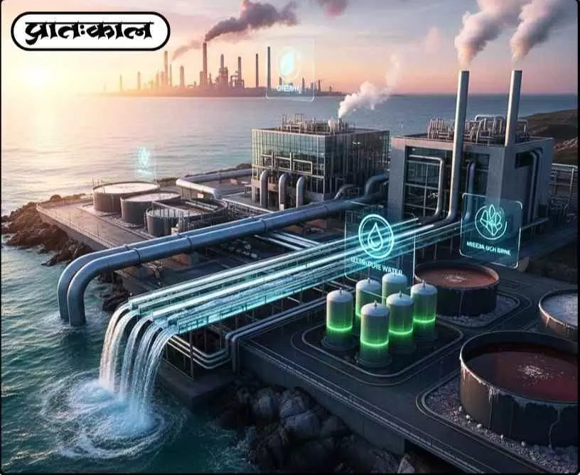 chine me 24 rupaye me sea water se green hydrogen