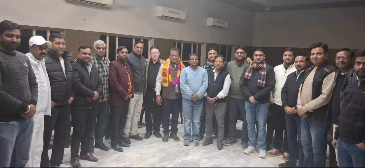 Formation of Agra Seva Sansthan, Rajendra Kandoi became the unopposed president Formation of Agra Seva Sansthan, Rajendra Kandoi became the unopposed president