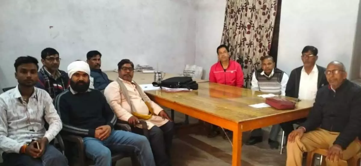 A unique initiative to address teacher problems raised at the Rajasthan Teachers Union meeting in Gangapur City.