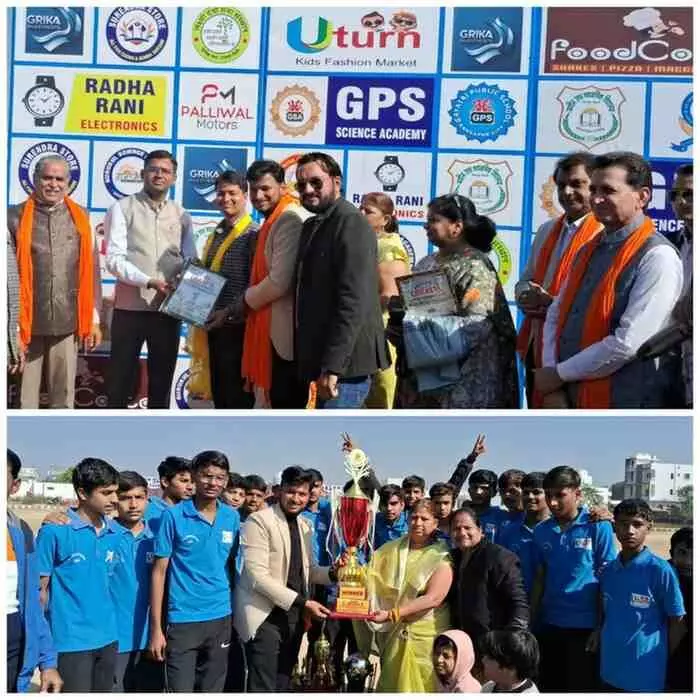 Exciting final of the Inter School Cricket Championship: GPS Warriors won the title, Vivekananda Warriors were the runners-up
