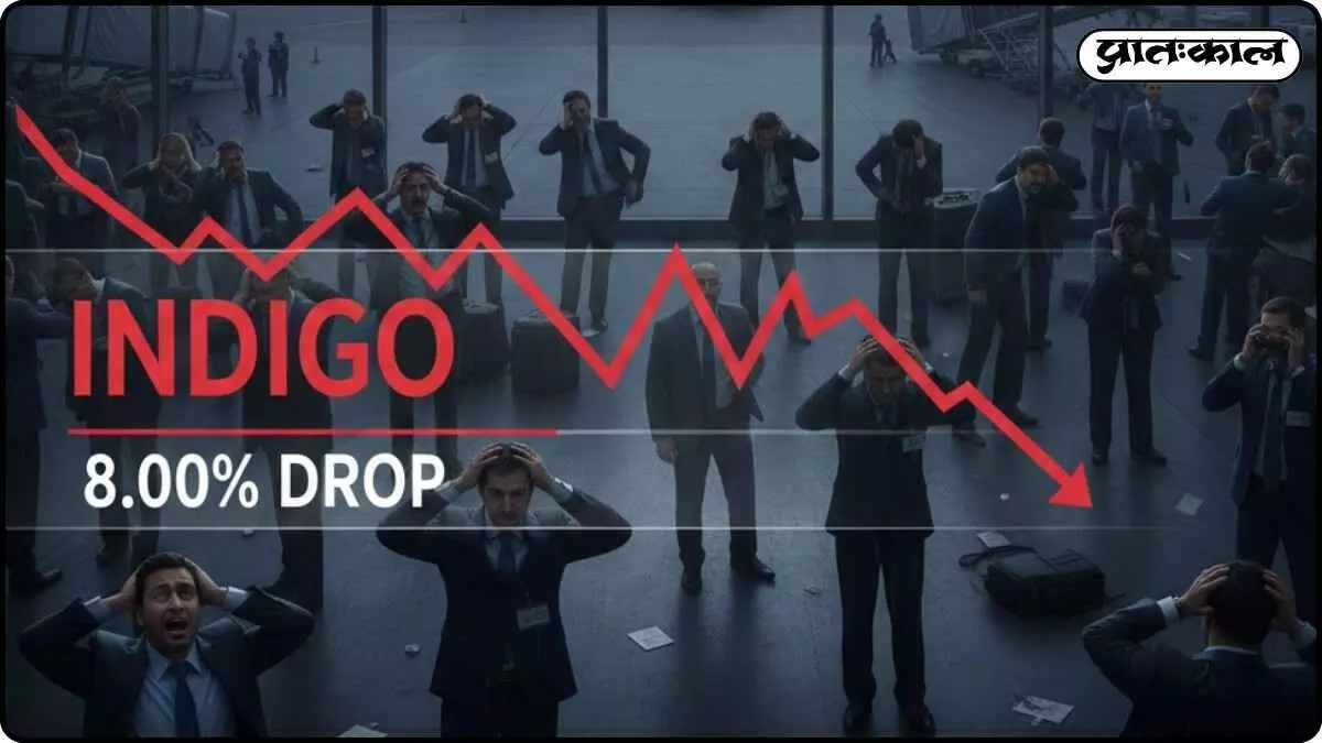 IndiGo shares fall 8%; investors worried after DGCA notice, hundreds of flights cancelled IndiGo shares fall 8%; investors worried after DGCA notice, hundreds of flights cancelled