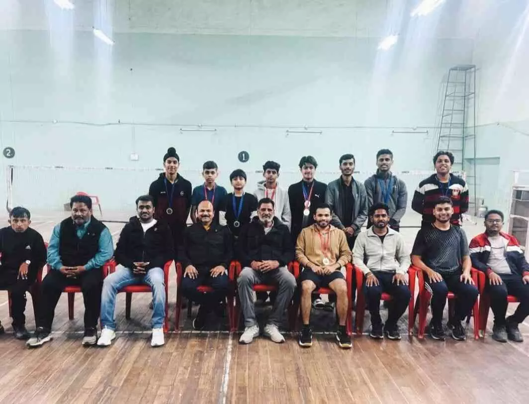 Baran District Badminton Competition 2025 concludes with grand finale; players display excellent sportsmanship Baran District Badminton Competition 2025 concludes with grand finale; players display excellent sportsmanship