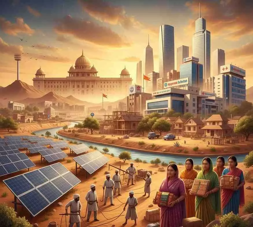 Two Years in Rajasthan: New Emergence, New Identity—A New Chapter in Development from the Double Engine Government