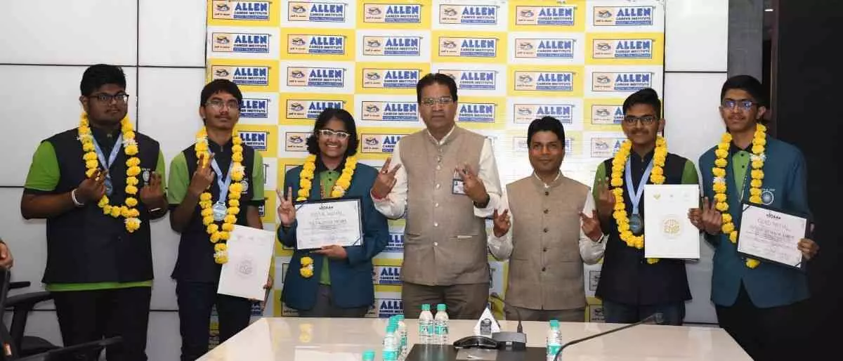 IJSO and IOAA-Jr 2025 Champions Felicitated at Allen, Indian Talent Shines Again on the International Stage IJSO and IOAA-Jr 2025 Champions Felicitated at Allen, Indian Talent Shines Again on the International Stage