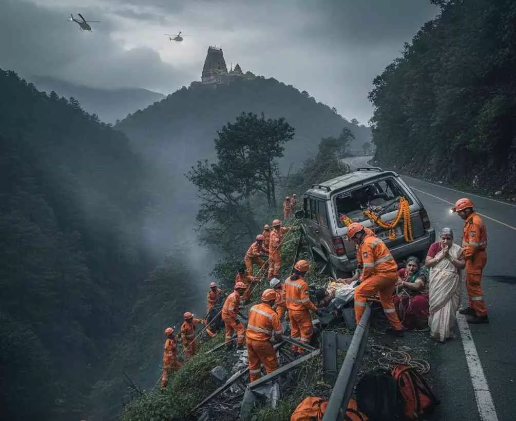 Six killed in Nashik pilgrims car accident, Six killed in Nashik pilgrims car accident,