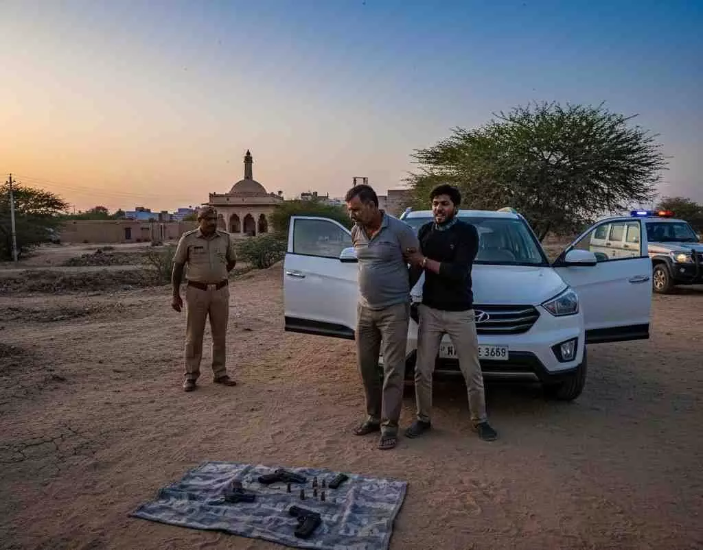 Jodhpur police arrested Naresh, a notorious criminal with a reward of Rs 50,000,