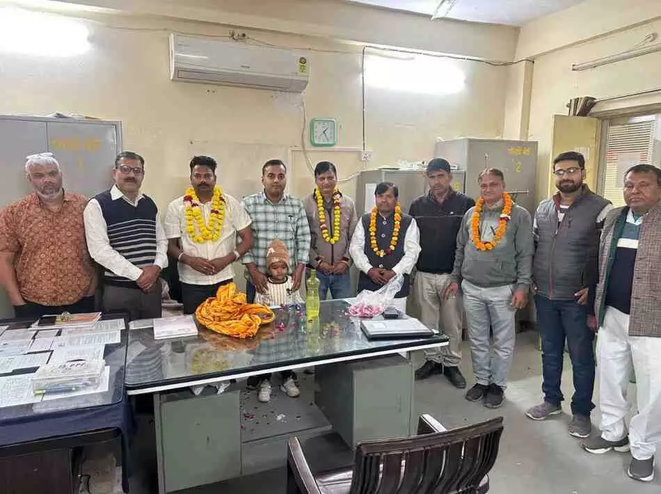 Rajendra Kumar Verma took charge as lecturer in DIET Sawai Madhopur. Rajendra Kumar Verma took charge as lecturer in DIET Sawai Madhopur.