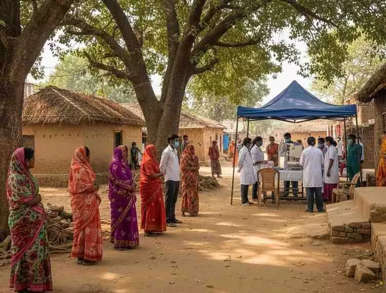TB Disease Detection Campaign: Medical teams will conduct chest X-ray camps in villages.