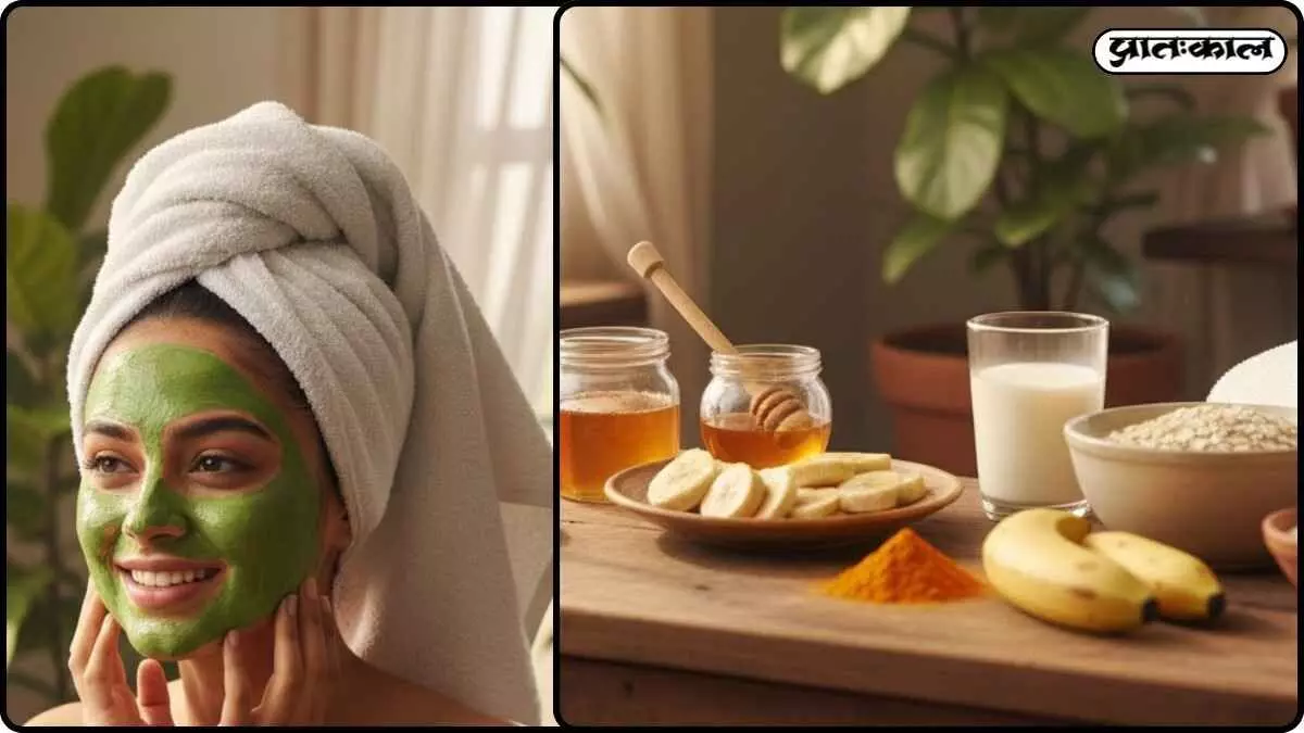 To maintain skin moisture, do facial at home with natural ingredients. To maintain skin moisture, do facial at home with natural ingredients.