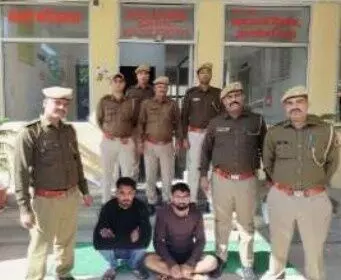 Murder accused Pankaj Samaria and Arvind alias Pintu arrested Murder accused Pankaj Samaria and Arvind alias Pintu arrested