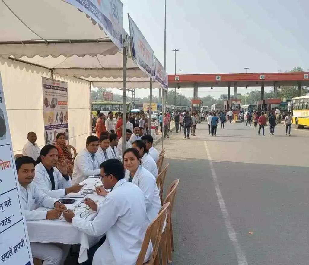 Road Safety Campaign in Jilwad: Eye Check-up Camp a Big Step towards Safe Driving