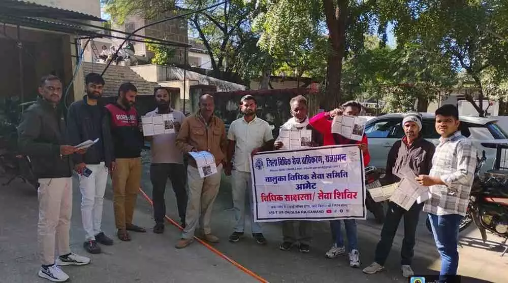 A grand legal awareness camp was organised on Human Rights Day in Amet. A grand legal awareness camp was organised on Human Rights Day in Amet.