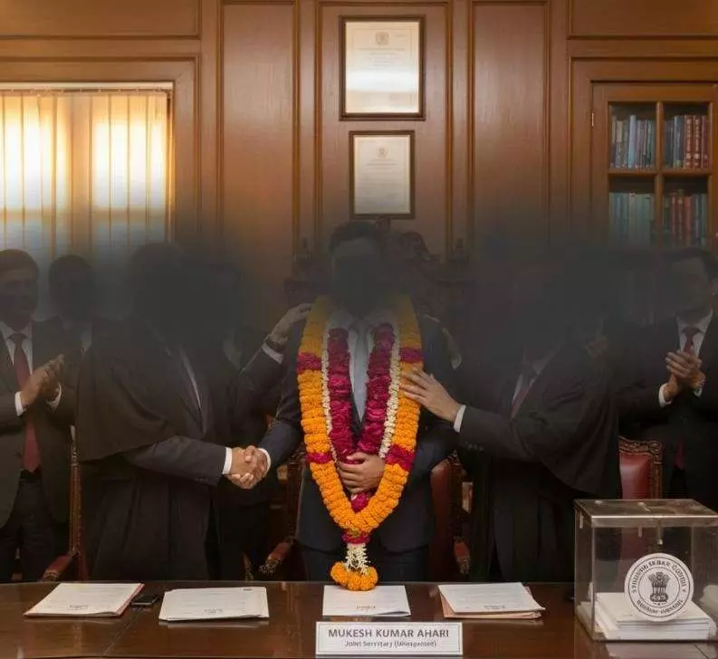 Dungarpur Bar Association: Mukesh Kumar Ahari elected unopposed to the post of Joint Secretary