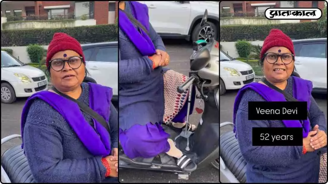 veena devi half paralyzed delivery story