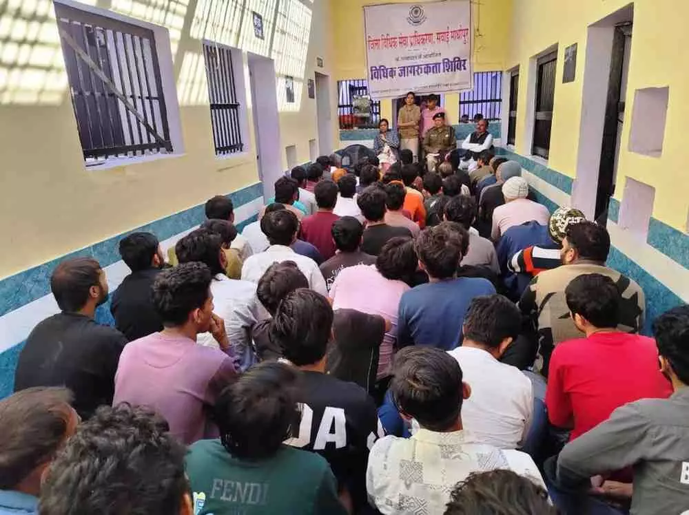 prisoners were made aware of their legal rights