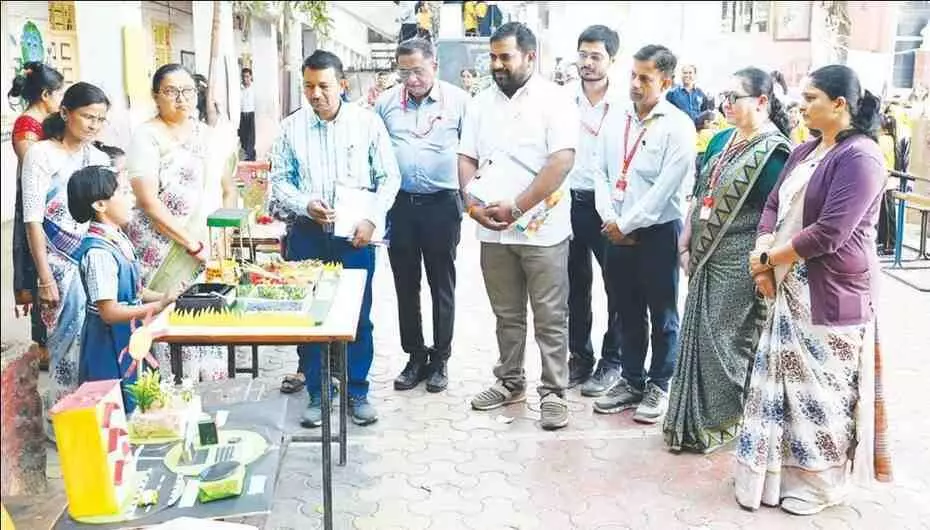 83 students presented 41 innovative models at the science exhibition at Oswal Vidya Mandir. 83 students presented 41 innovative models at the science exhibition at Oswal Vidya Mandir.
