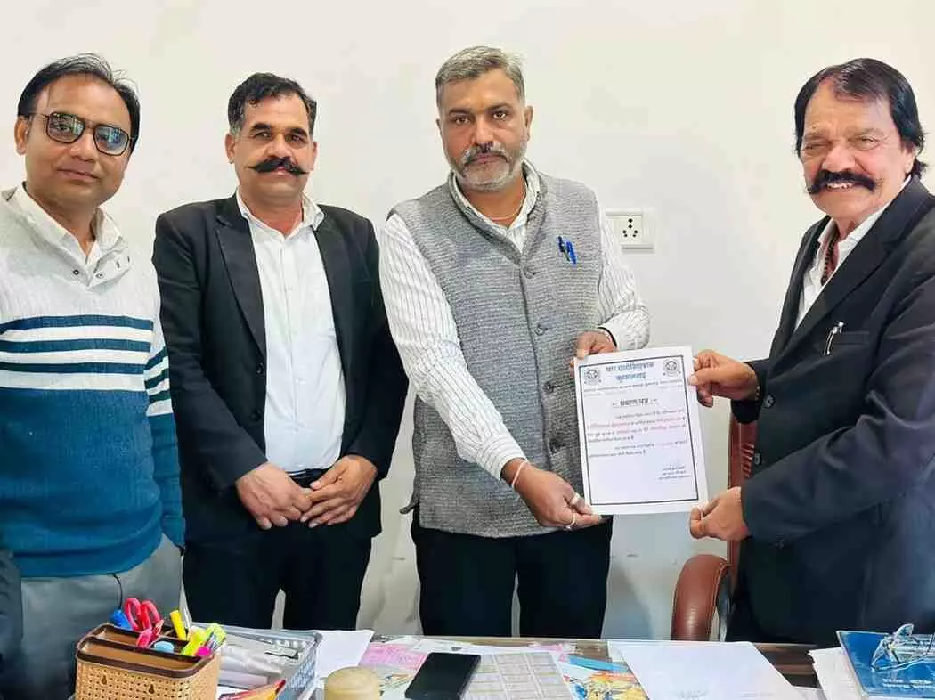 Advocate Lal Singh Parmar elected President of Kumbhalgarh Bar Association Advocate Lal Singh Parmar elected President of Kumbhalgarh Bar Association
