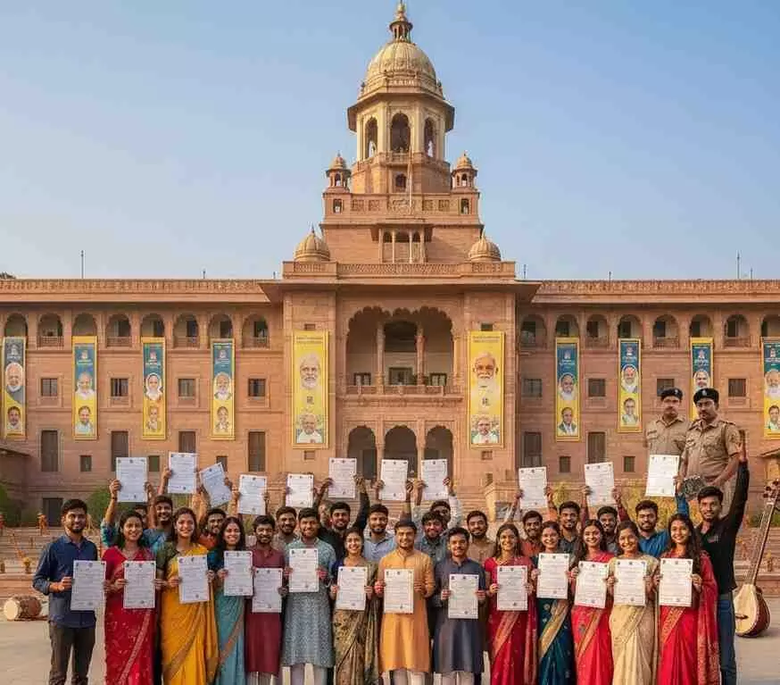 “Rajasthans recruitment revolution: New identity, new confidence in two years”