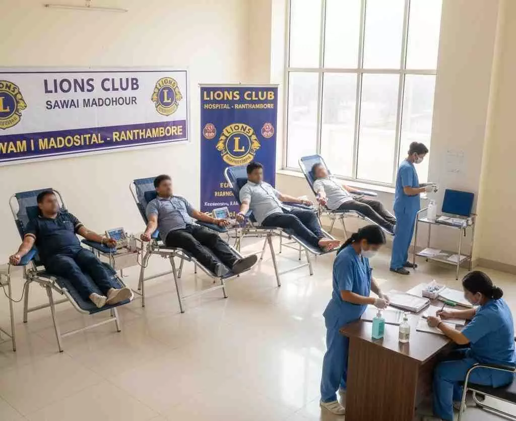 Lions Club to organise voluntary blood donation camp on December 13, pledge of human service will get new momentum Lions Club to organise voluntary blood donation camp on December 13, pledge of human service will get new momentum